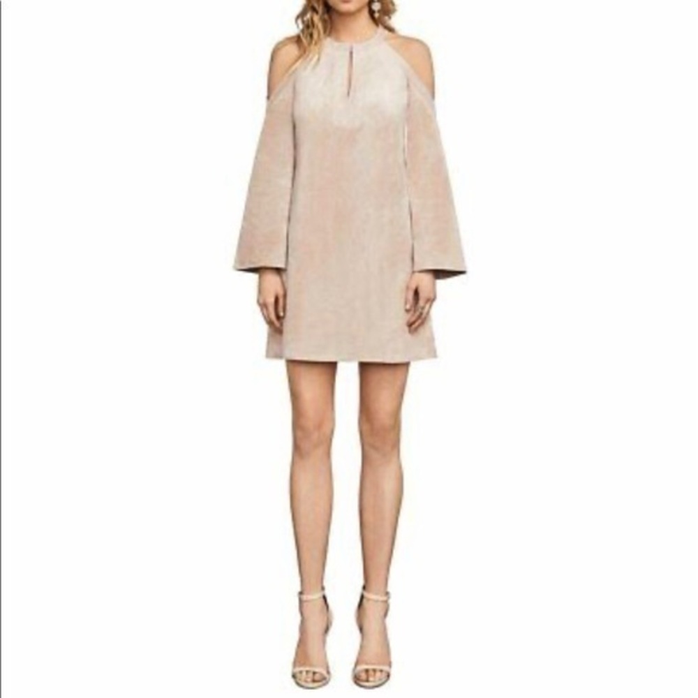 BCBGMaxAzria Laguna bare pink dress NWT size XS.